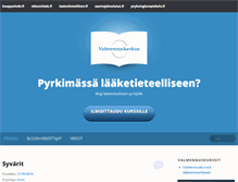 Tablet Screenshot of laaketieteellinen.fi
